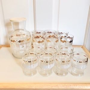 Vintage Americana Glassware Set